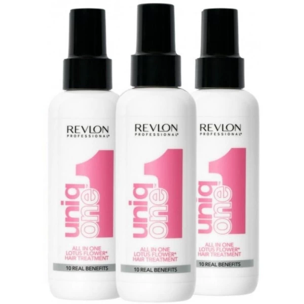 3 Sprays 10-en-1 Lotus UniqOne Revlon 150ML 1 3 Sprays 10-en-1 Lotus UniqOne Revlon 150ML