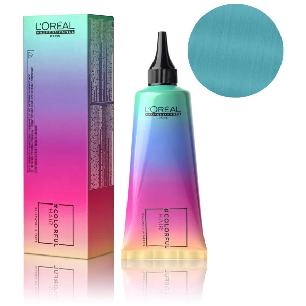 Colorful Hair Bleu Caraïbes L'Oréal 90 ML 1 Colorful Hair Bleu Caraïbes L'Oréal 90 ML