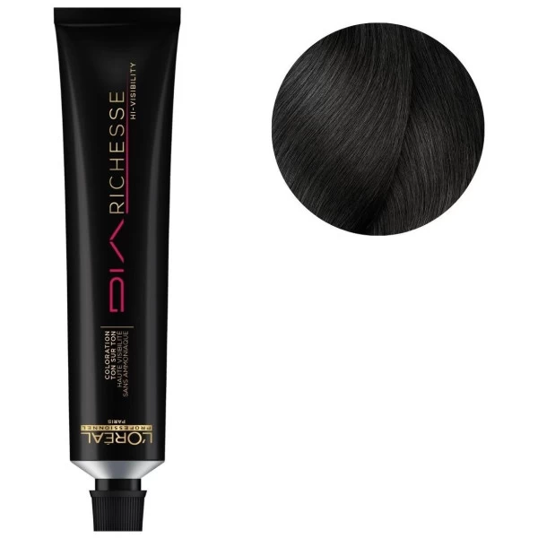Coloration Dia Richesse N°4 Châtain 50ML 1 Coloration Dia Richesse N°4 Châtain 50ML