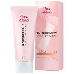 Coloration Gloss Shinefinity 06/43 Copper Sunset Wella 60ML -Hair Care Soldes coloration gloss shinefinity 0643 copper sunset wella 60ml 3