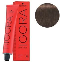 Schwarzkopf Coloration Igora Royal 4-6 Châtain Moyen Marron 60ML