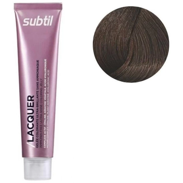 Coloration /Lacquer N°6-77 Blond Foncé Marron Profond Subtil 60ML 1 Coloration /Lacquer N°6-77 Blond Foncé Marron Profond Subtil 60ML