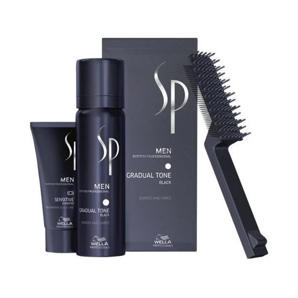 Coloration Temporaire Noir Gradual Tone SP MEN 60+30ml 1 Coloration Temporaire Noir Gradual Tone SP MEN 60+30ml