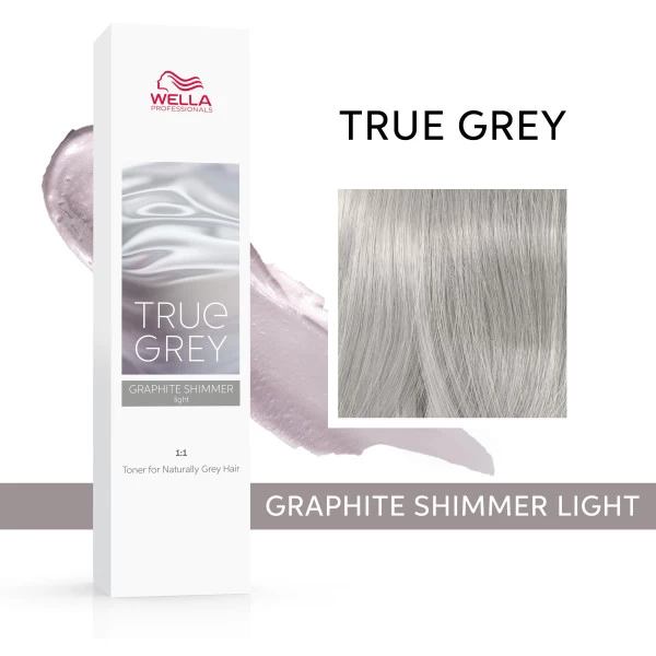 Coloration True Grey Graphite Shimmer Light Wella 60ML 4 Coloration True Grey Graphite Shimmer Light Wella 60ML – Image 4