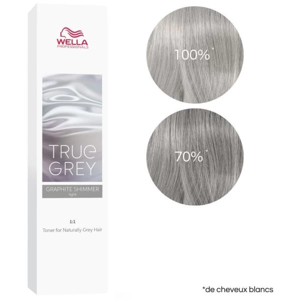 Coloration True Grey Graphite Shimmer Light Wella 60ML 1 Coloration True Grey Graphite Shimmer Light Wella 60ML