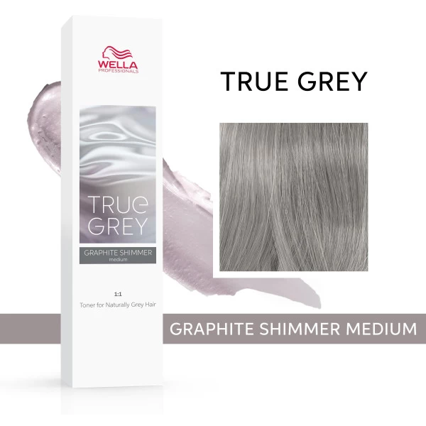 Coloration True Grey Graphite Shimmer Medium Wella 60ML 4 Coloration True Grey Graphite Shimmer Medium Wella 60ML – Image 4