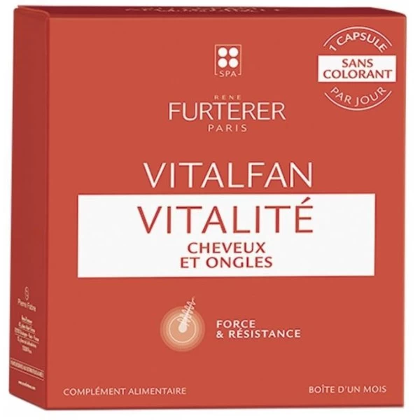 Compléments Alimentaires Cheveux Et Ongles 1 Mois Vitalfan René Furterer 1 Compléments Alimentaires Cheveux Et Ongles 1 Mois Vitalfan René Furterer