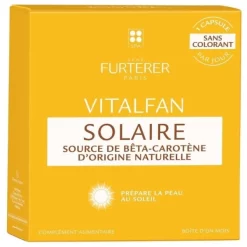 Compléments Alimentaires Solaire 1 Mois Vitalfan René Furterer