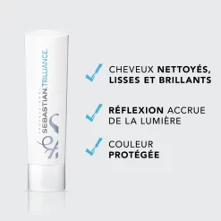 Conditionneur Brillance Trilliance Sebastian 250ML -Hair Care Soldes conditionneur brillance trilliance sebastian 250ml 2