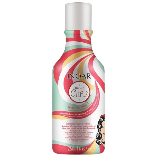 Conditionneur Divine Curls Inoar 250ML 1 Conditionneur Divine Curls Inoar 250ML