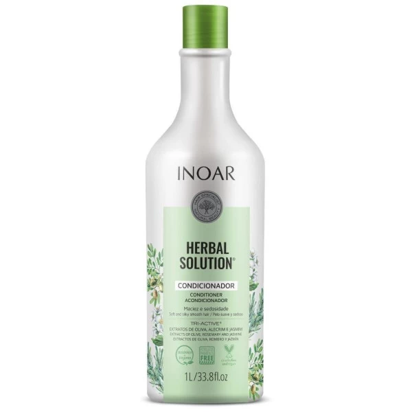 Conditionneur Herbal Solution Inoar 1L 1 Conditionneur Herbal Solution Inoar 1L