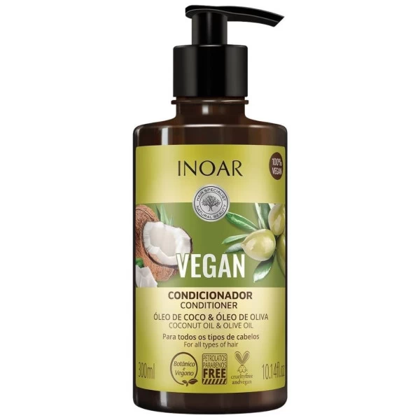 Conditionneur Vegan Inoar 300ML 1 Conditionneur Vegan Inoar 300ML