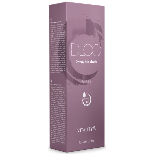 Crème Décolorante Sweety Hair Bleach Vitality's 150ML 2 Crème Décolorante Sweety Hair Bleach Vitality's 150ML – Image 2