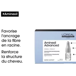 Cure Anti-chute Aminexil L'Oréal Professionnel 42x6ML -Hair Care Soldes cure anti chute aminexil l oreal professionnel 42x6ml 3