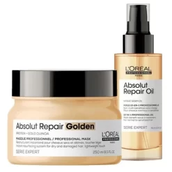 Duo Huile & Masque Routine Absolut Repair Gold L'Oréal Professionnel