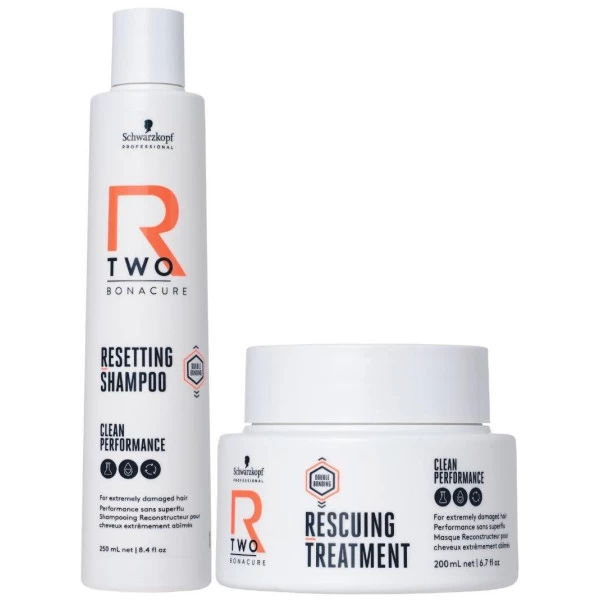 Duo Shampooig & Masque Bonacure R-Two Schwarzkopf 1 Duo Shampooig & Masque Bonacure R-Two Schwarzkopf