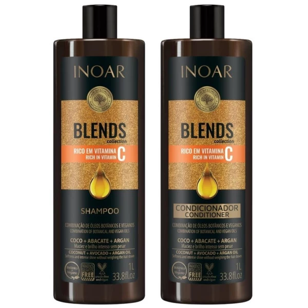 Duo Vitamine C Blends Inoar 2x1L 1 Duo Vitamine C Blends Inoar 2x1L
