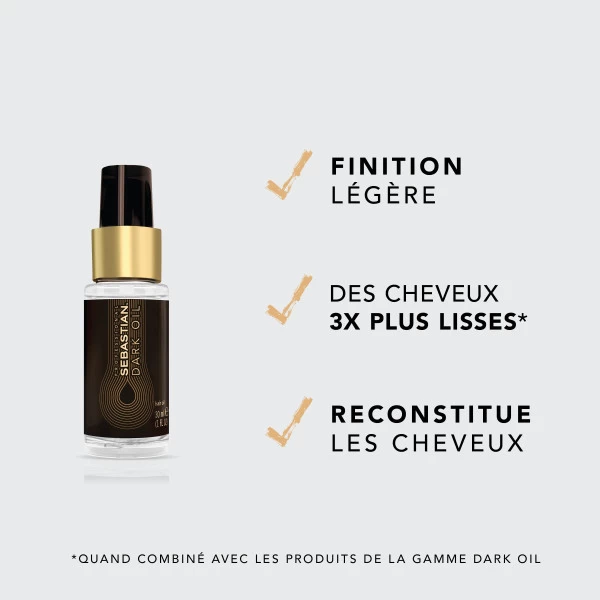 Huile Coiffante Dark Oil Sebastian 30ML 3 Huile Coiffante Dark Oil Sebastian 30ML – Image 3