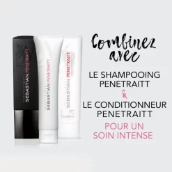 Masque Cheveux Abîmés Penetraitt Sebastian 150ML -Hair Care Soldes masque cheveux abimes penetraitt sebastian 150ml 5