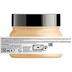 Masque Gold Absolut Repair L'Oréal Professionnel 250ML -Hair Care Soldes masque gold absolut repair l oreal professionnel 250ml 5