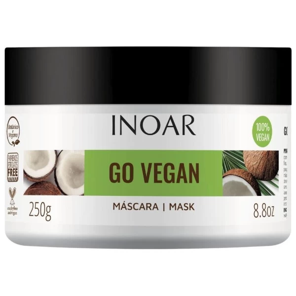 Masque Hydratation Go Vegan Inoar 250g 1 Masque Hydratation Go Vegan Inoar 250g