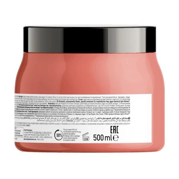 Masque Inforcer L'Oréal Professionnel 500ML 6 Masque Inforcer L'Oréal Professionnel 500ML – Image 6