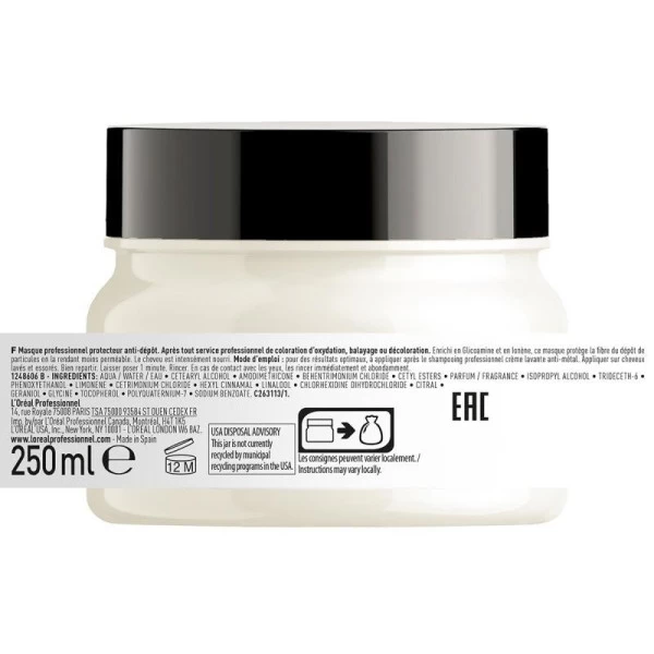 Masque Metal Detox L'Oréal Professionnel 250ML 9 Masque Metal Detox L'Oréal Professionnel 250ML – Image 9