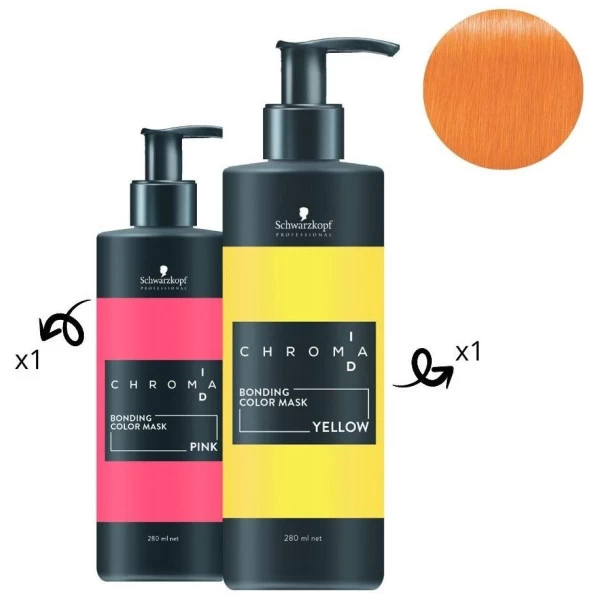 Masque Nourrissant Pigmenté Jaune Chroma ID SCHWARZKOPF 280ML 7 Masque Nourrissant Pigmenté Jaune Chroma ID SCHWARZKOPF 280ML – Image 7
