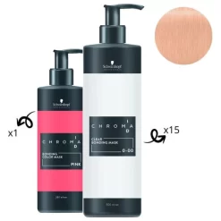 Masque Nourrissant Pigmenté Rose Chroma ID SCHWARZKOPF 280ML -Hair Care Soldes masque nourrissant pigmente rose chroma id schwarzkopf 280ml 4