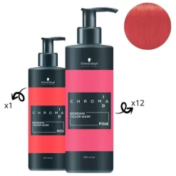 Masque Nourrissant Pigmenté Rose Chroma ID SCHWARZKOPF 280ML -Hair Care Soldes masque nourrissant pigmente rose chroma id schwarzkopf 280ml 6