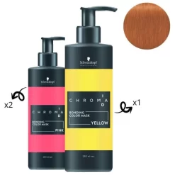 Masque Nourrissant Pigmenté Rose Chroma ID SCHWARZKOPF 280ML -Hair Care Soldes masque nourrissant pigmente rose chroma id schwarzkopf 280ml 9