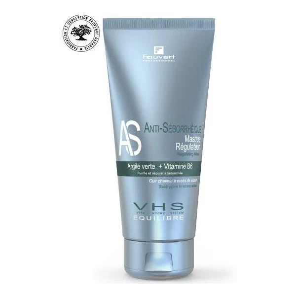Masque Regulateur Cheveux à Tendance Grasse Fauvert Professionnel 200ML 1 Masque Regulateur Cheveux à Tendance Grasse Fauvert Professionnel 200ML