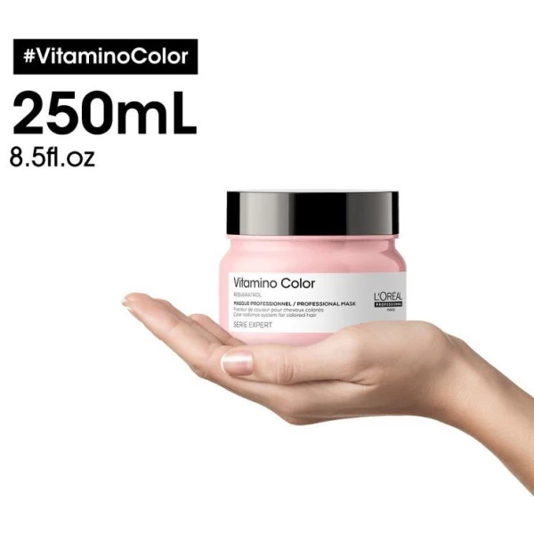 Masque Vitamino Color L'Oréal Professionnel 250ML 7 Masque Vitamino Color L'Oréal Professionnel 250ML – Image 7