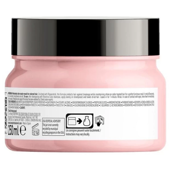 Masque Vitamino Color L'Oréal Professionnel 250ML 8 Masque Vitamino Color L'Oréal Professionnel 250ML – Image 8
