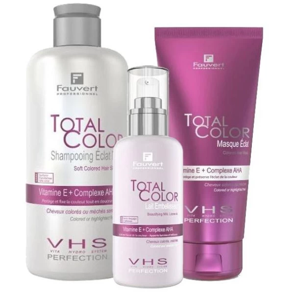Pack Cheveux Colorés Avec Lait Sans Rinçage Eclat Total Color Fauvert Professionnel 1 Pack Cheveux Colorés Avec Lait Sans Rinçage Eclat Total Color Fauvert Professionnel