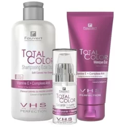 Pack Cheveux Colorés Avec Soin Brillance Eclat Total Color Fauvert Professionnel