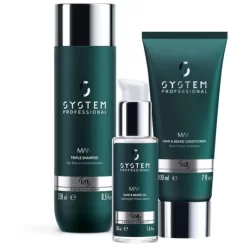 Pack Entretien Cheveux Et Barbe Man System Professional