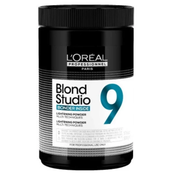 Poudre Décolorante Multi Techniques 9 Tons Bonder Intégré Blond Studio L'Oréal Professionnel 500g 1 Poudre Décolorante Multi Techniques 9 Tons Bonder Intégré Blond Studio L'Oréal Professionnel 500g