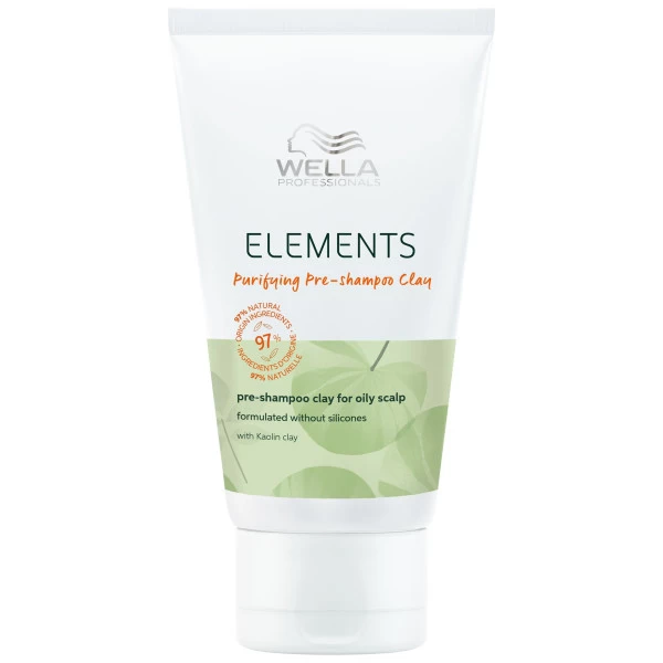 Pré-shampoing Purifiant à L'argile Purifying Elements Wella 70ML 1 Pré-shampoing Purifiant à L'argile Purifying Elements Wella 70ML