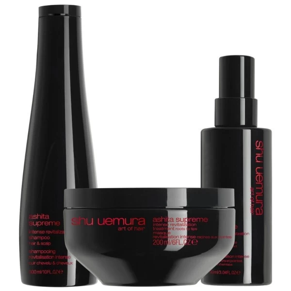 Routine Cheveux épais Ashita Suprême Shu Uemura 1 Routine Cheveux épais Ashita Suprême Shu Uemura