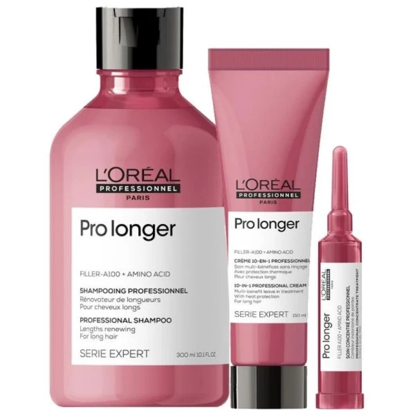 Routine Concentrée Rénovatrice De Longueurs Pro Longer L'Oréal Professionnel 300ML 1 Routine Concentrée Rénovatrice De Longueurs Pro Longer L'Oréal Professionnel 300ML