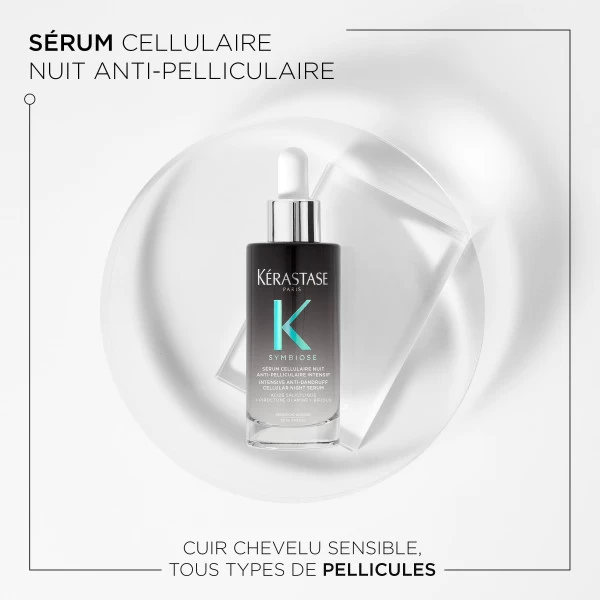 Sérum Cellulaire Nuit Anti-pelliculaire Intensif Symbiose Kérastase 90ML 3 Sérum Cellulaire Nuit Anti-pelliculaire Intensif Symbiose Kérastase 90ML – Image 3