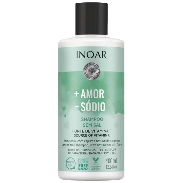 Shampooing +amor -sodio Inoar 400ML 1 Shampooing +amor -sodio Inoar 400ML