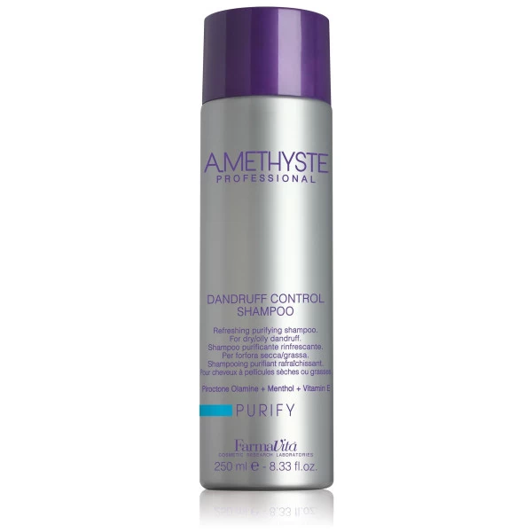 Shampooing Anti-pelliculaire Purify Amethyste Farmavita 250ML 1 Shampooing Anti-pelliculaire Purify Amethyste Farmavita 250ML