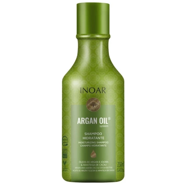 Shampooing Argan Oil Inoar 250ML 1 Shampooing Argan Oil Inoar 250ML