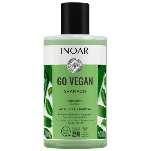 Shampooing Balance Go Vegan Inoar 300ML 1 Shampooing Balance Go Vegan Inoar 300ML