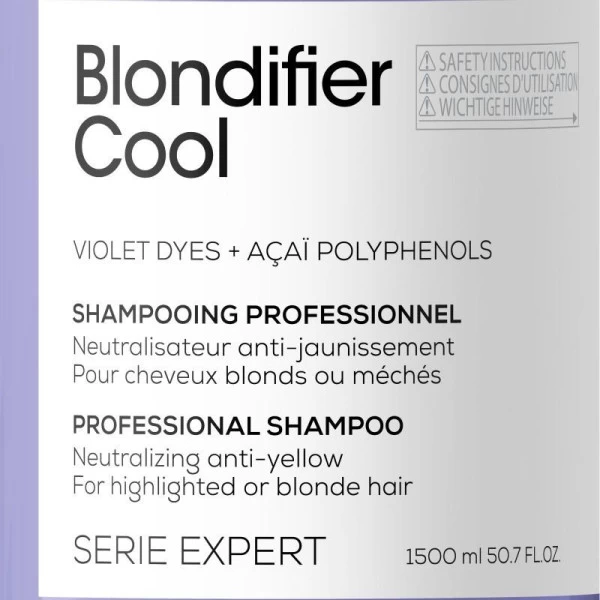Shampooing Blondifier Cool L'Oréal Professionnel 1,5L 7 Shampooing Blondifier Cool L'Oréal Professionnel 1,5L – Image 7