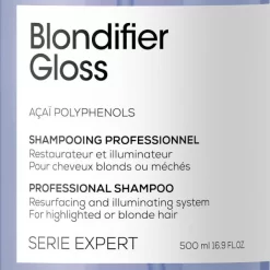 Shampooing Blondifier Gloss L'Oréal Professionnel 500ML -Hair Care Soldes shampooing blondifier gloss l oreal professionnel 500ml 6
