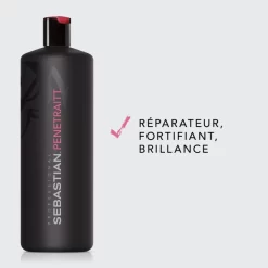 Shampooing Cheveux Abîmés Penetraitt Sebastian 1L -Hair Care Soldes shampooing cheveux abimes penetraitt sebastian 1l 3