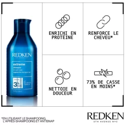 Shampooing Fortifiant Extreme Redken 300ML 10 Shampooing Fortifiant Extreme Redken 300ML -Hair Care Soldes shampooing fortifiant extreme redken 300ml 2